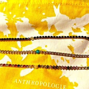NWOT Anthropologie set of Bracelets